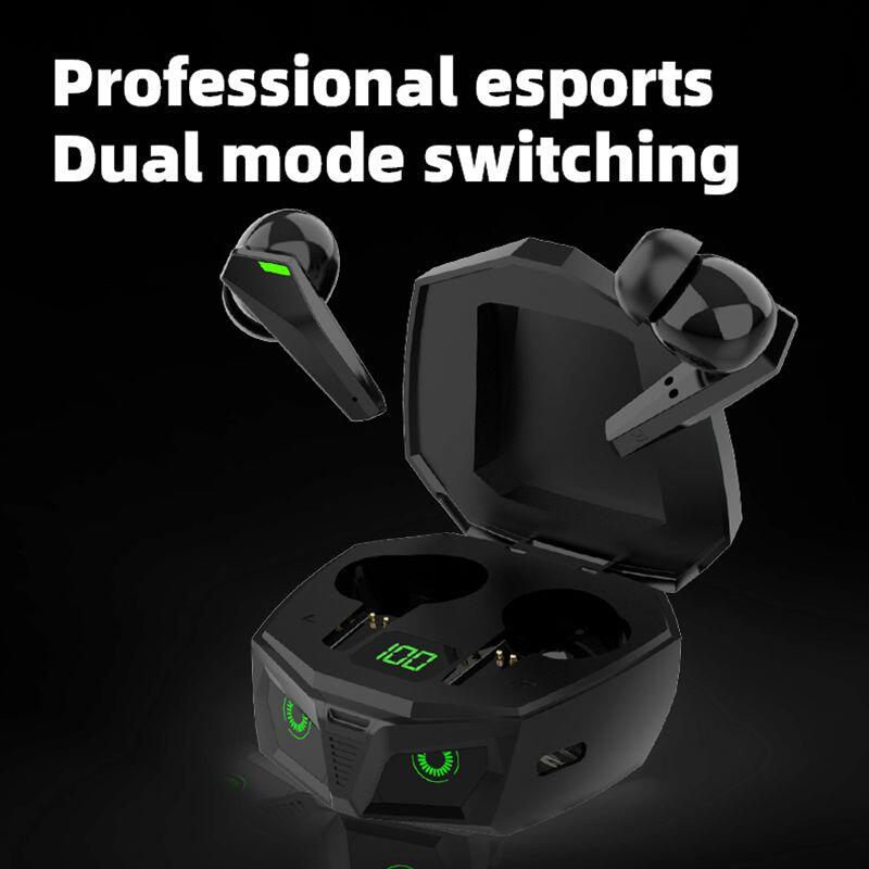 Auriculares Bluetooth 5.3 com Cancelamento Inteligente de Ruído e Display LED