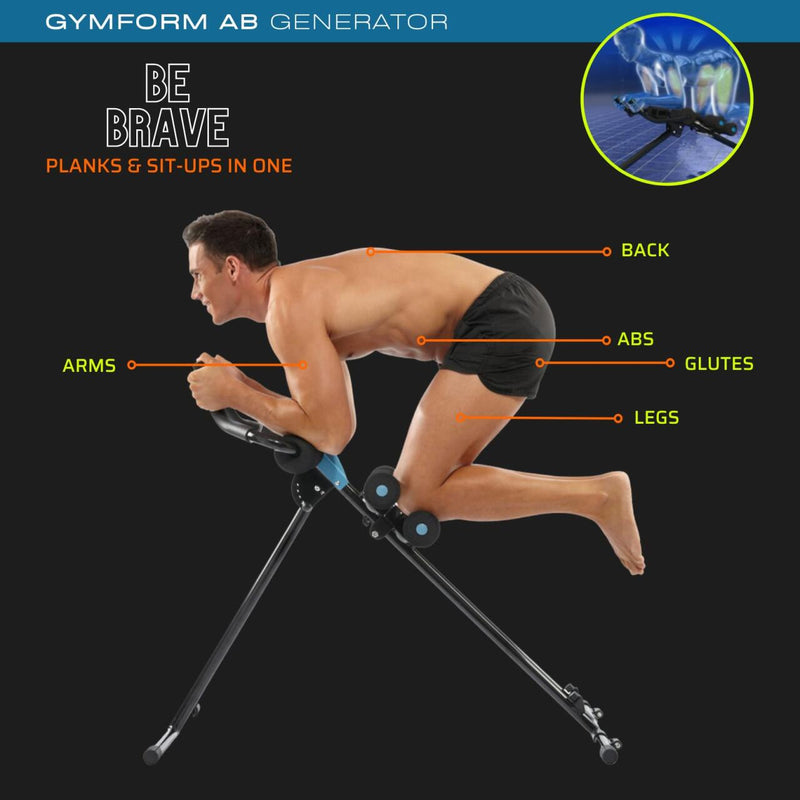Aparelho de Fitness Multifuncional Dobrável (AB GENERATOR)