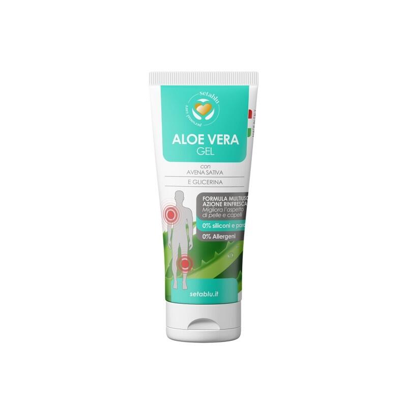 Gel de Aloe Vera com Avena Sativa e Glicerina 100ml – Hidratação Natural