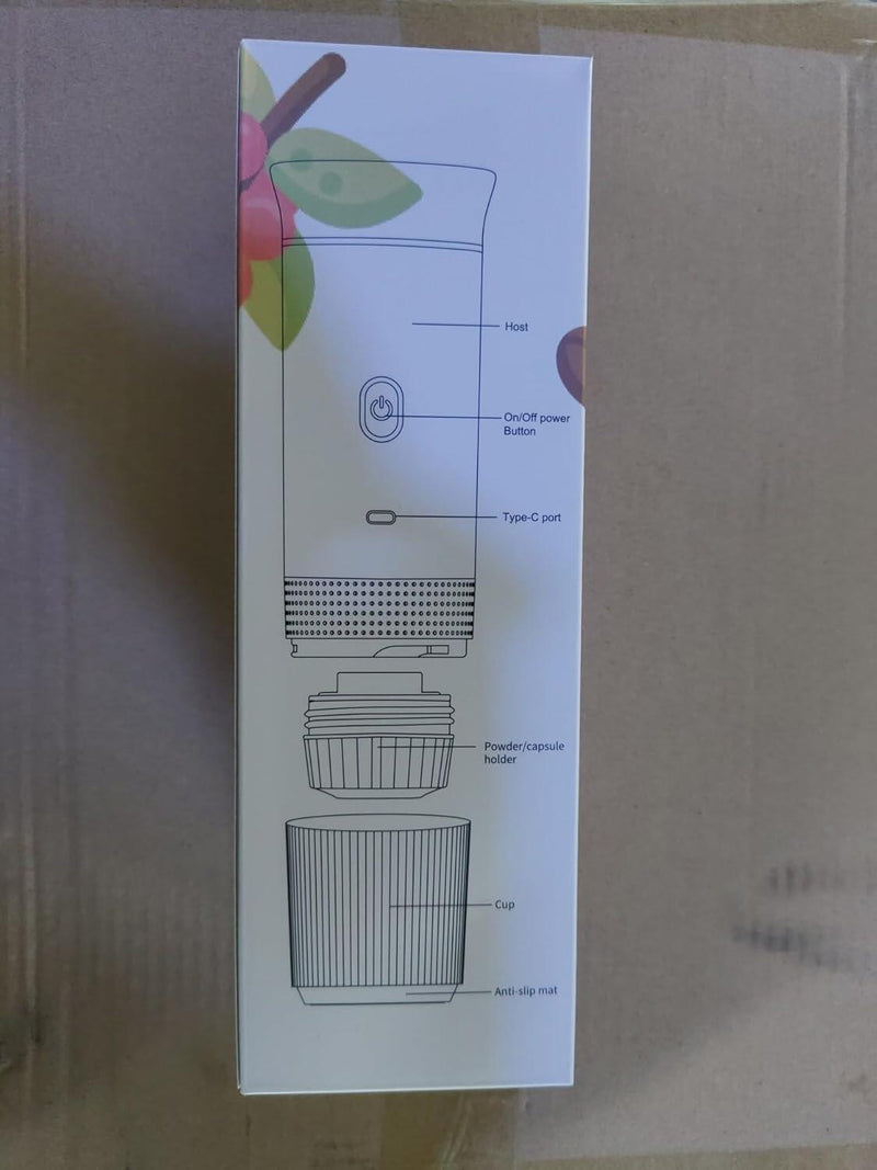 Cafeteira Portátil 3 em 1 – Máquina de Café Espresso