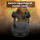 Auriculares Bluetooth 5.3 com Cancelamento Inteligente de Ruído e Display LED