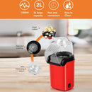 Máquina portátil de Pipoca Elétrica 1200W – Rápida, Saudável e Prática