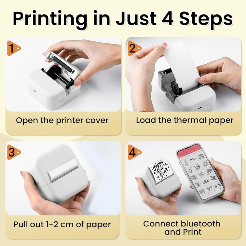 Mini Impresora Térmica Portátil Bluetooth & WiFi