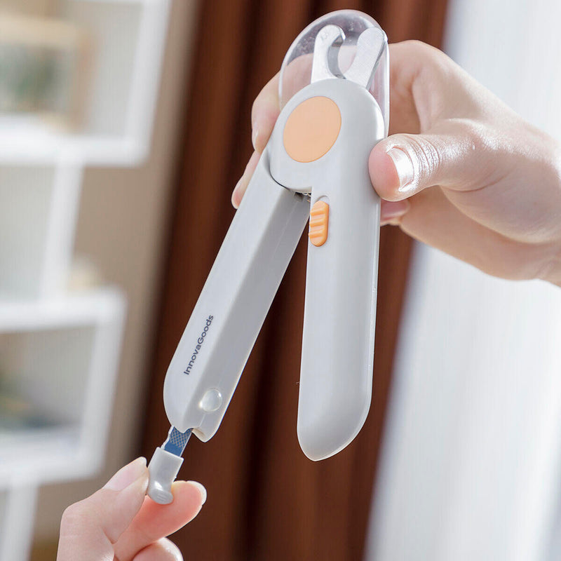 Corta-unhas com LED para Animais – Segurança, Precisão e Conforto