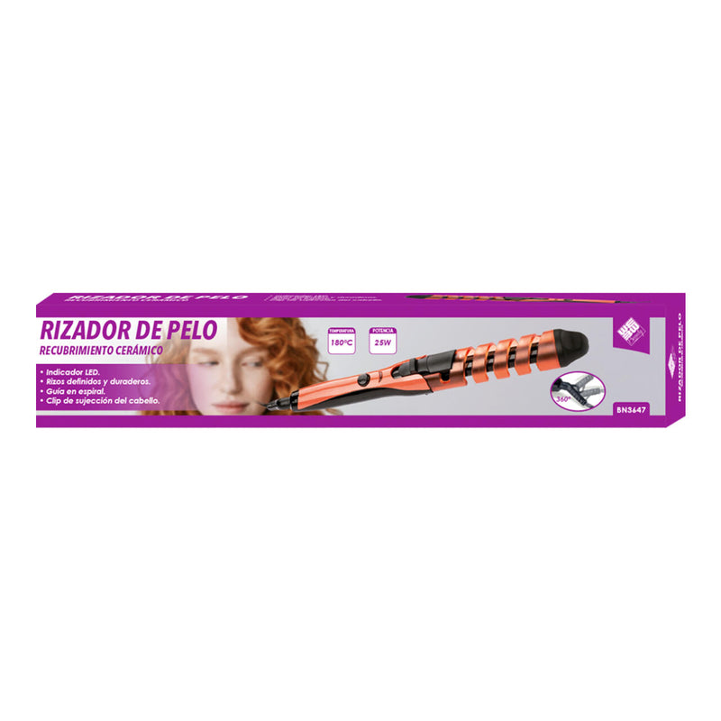 Modelador de Cabelo Espiral – Rizos Perfeitos em Instantes