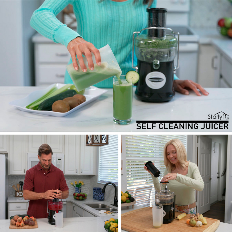 Exprimidor com Função de Autolimpeza (Self Cleaning Juicer)
