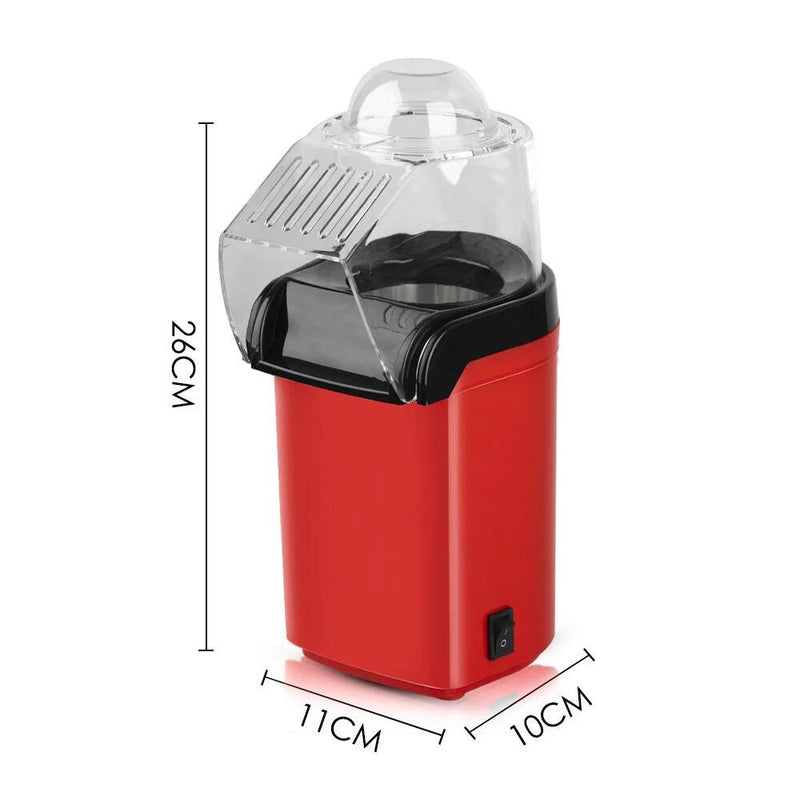 Máquina portátil de Pipoca Elétrica 1200W – Rápida, Saudável e Prática