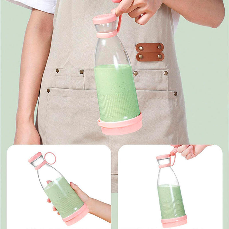 Mini Liquidificador Portátil 300ml – Potente, Compacto e Recarregável
