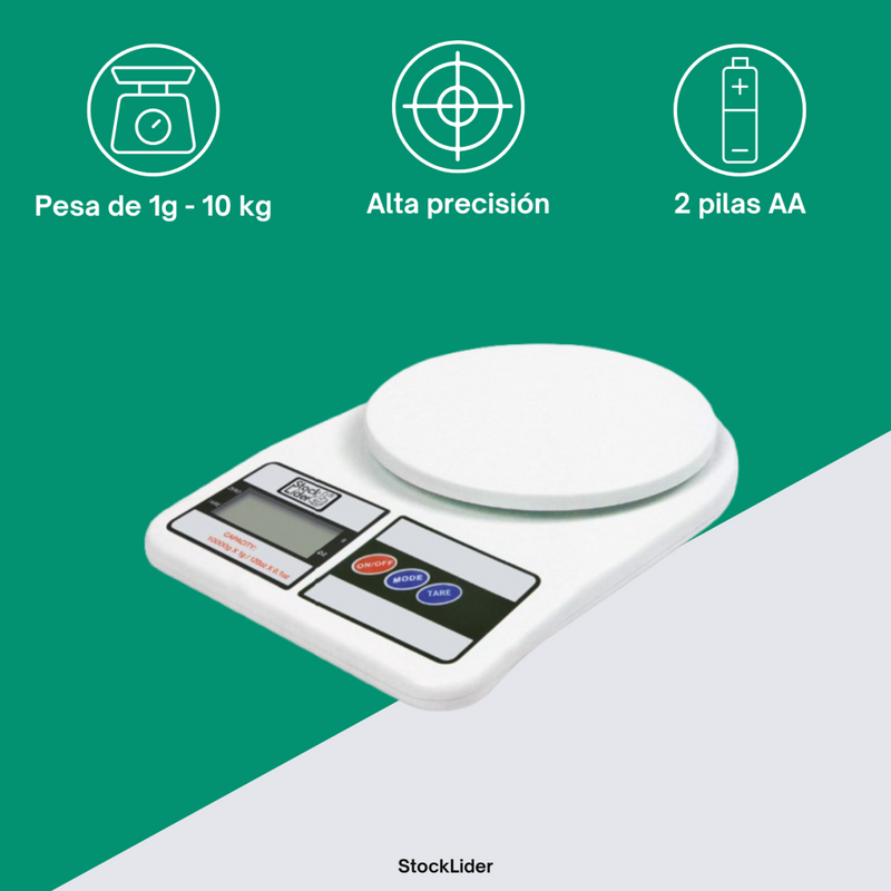 Balança Digital de Precisão 1g a 10kg