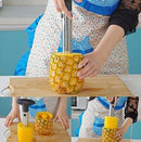 Cortador de Abacaxi em Aço Inoxidável – Prático, Rápido e Durável