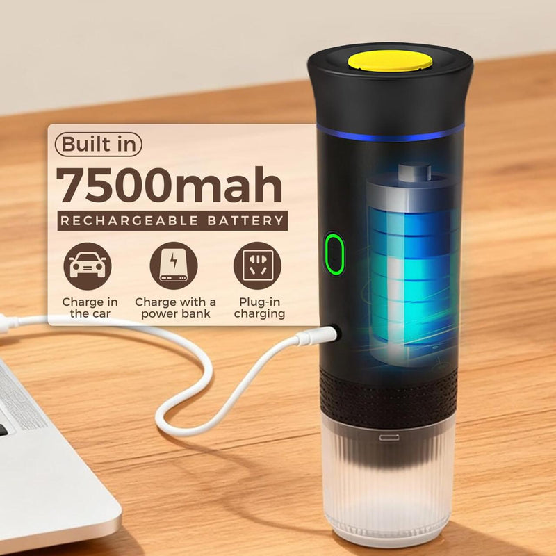 Cafeteira Portátil 3 em 1 – Máquina de Café Espresso