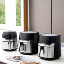 AirFrayer sem Óleo InnovaGoods Pro 5,5L – 1700W – Preta/Inox